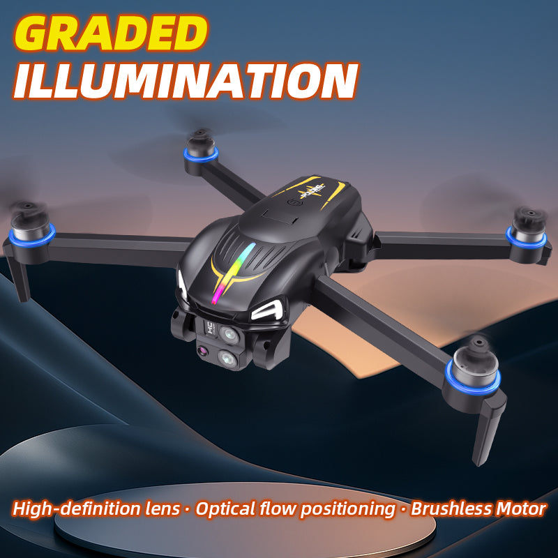 C15s Drone with Dual Camera for Adults Kids, Beginner-friendly, Remote Control Screen