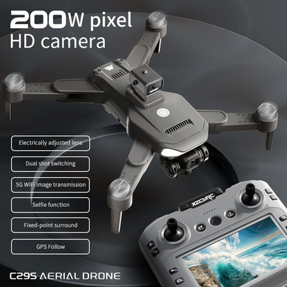 C29s Drone with Dual Camera, Intelligent GPS Positioning & One Key Return, Stable Drone