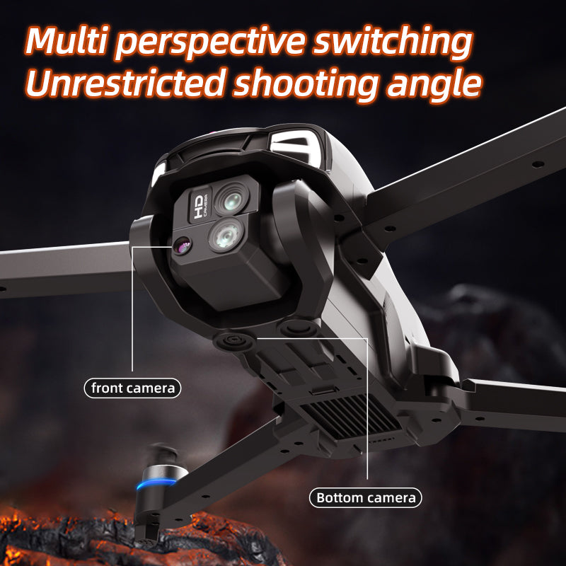 C15s Drone with Dual Camera for Adults Kids, Beginner-friendly, Remote Control Screen