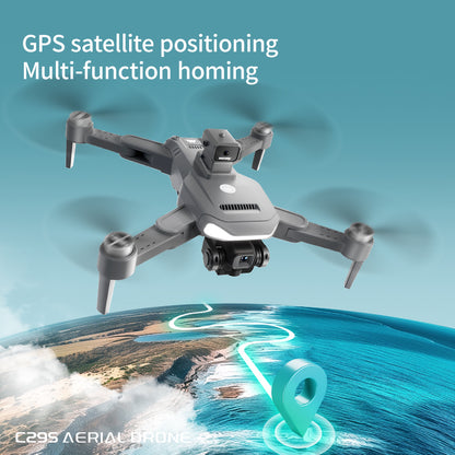 C29s Drone with Dual Camera, Intelligent GPS Positioning & One Key Return, Stable Drone